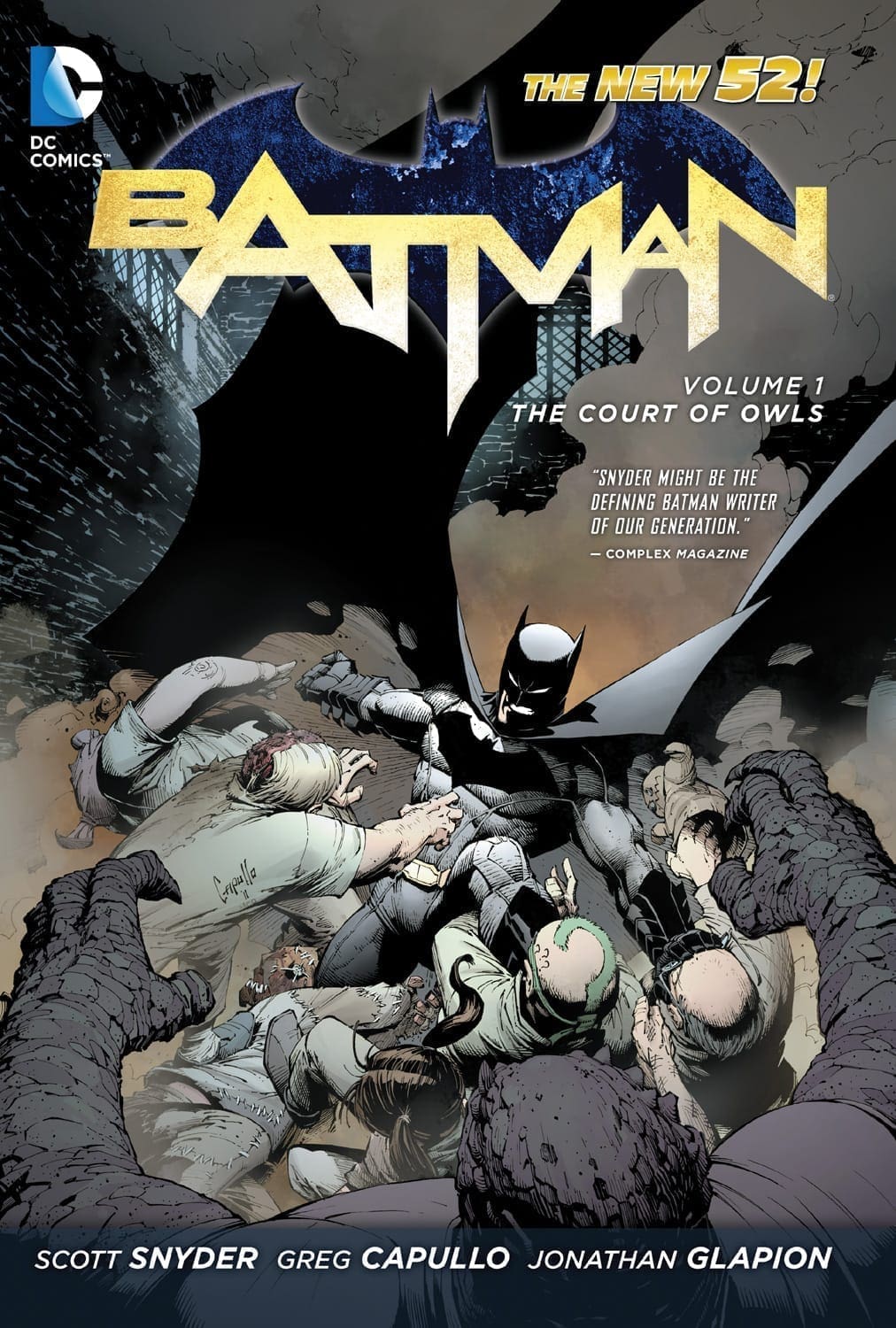 batman, comic review, comics, greg capullo, new 52, review, scott snyder, the court of owls