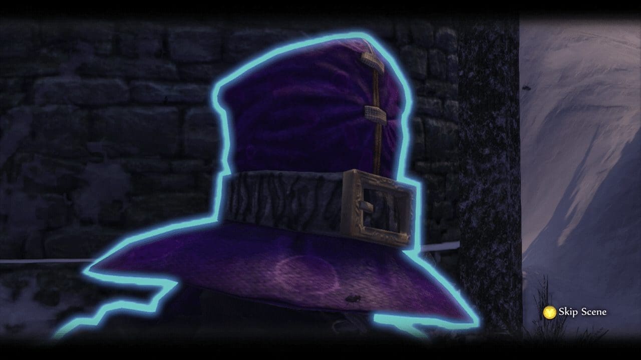 The Velour Fog's hat questions your choices.