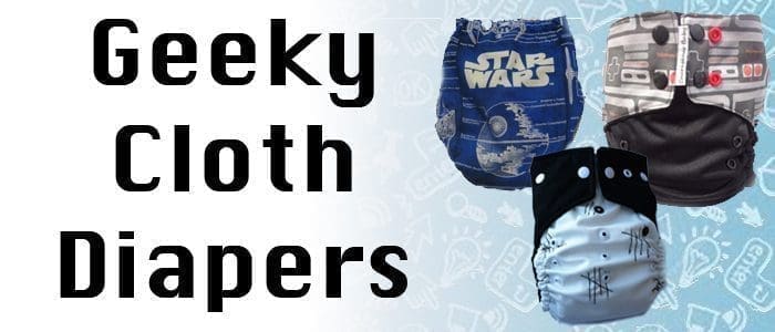 geeky cloth diapers