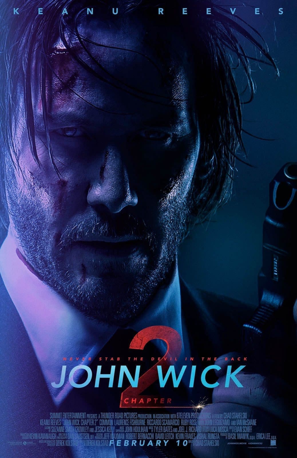John Wick 2, keanu reeves, Lionsgate, movie news, poster, trailer