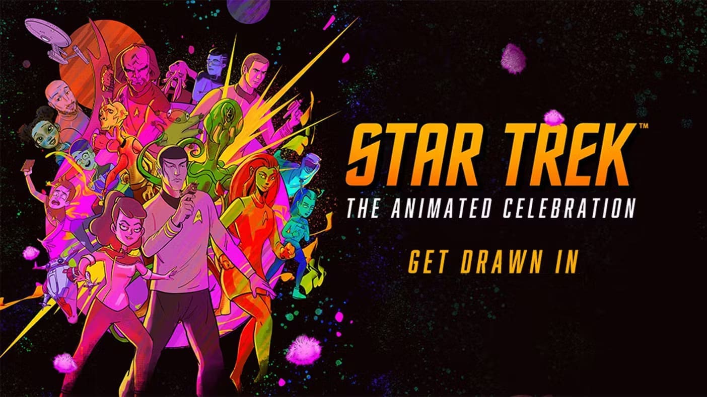 star trek animated celebration