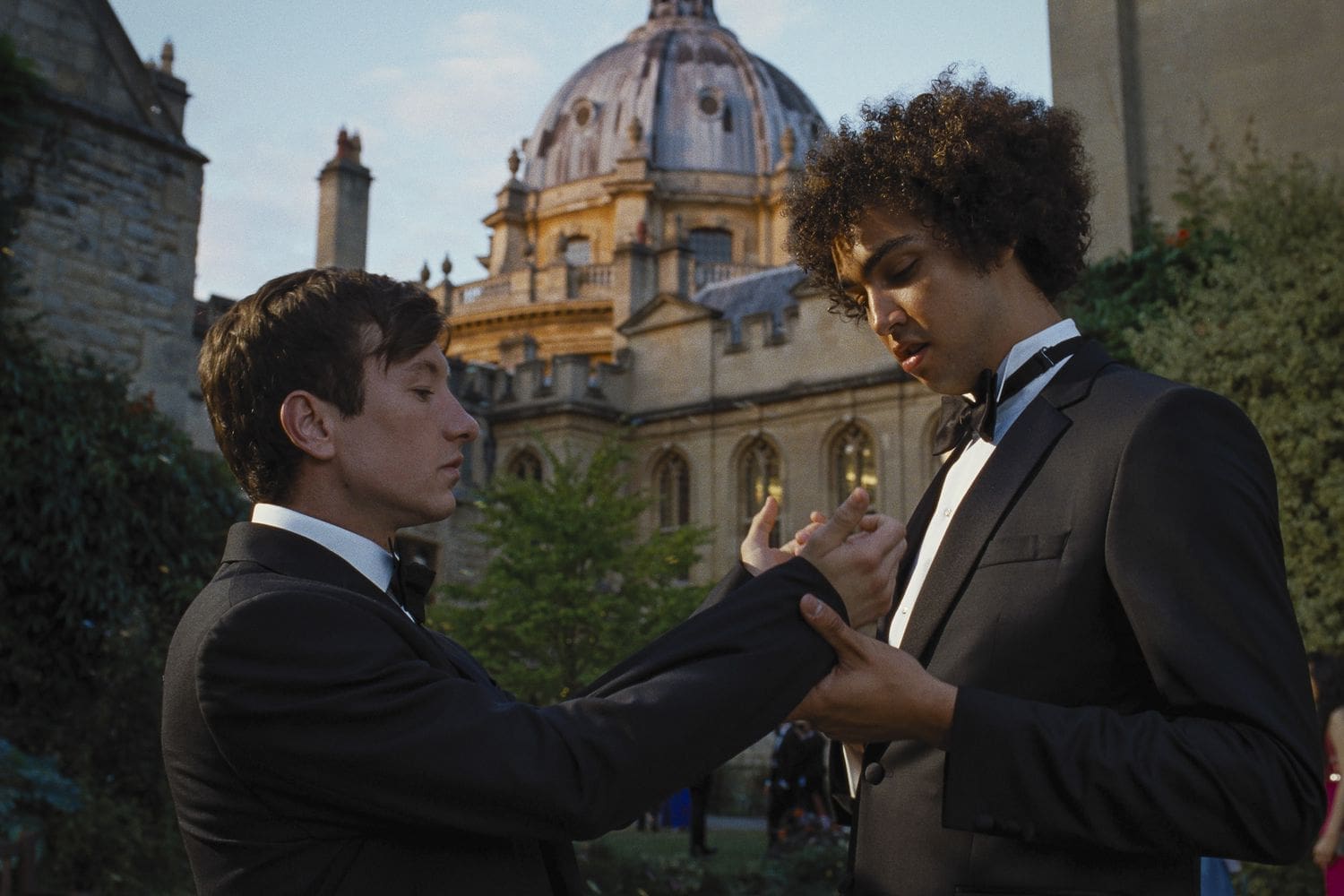 Archie Madekwe, Barry Keoghan, Emerald Fennell, Jacob Elordi, movie review, Saltburn